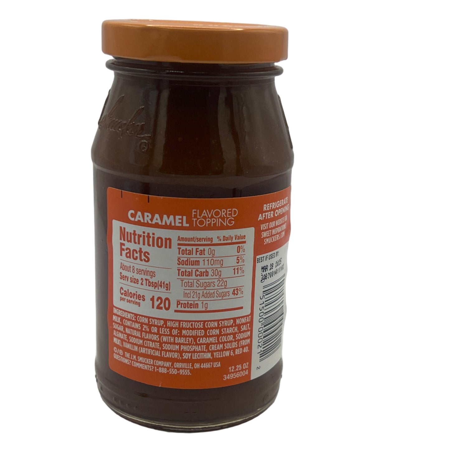 CLEARANCE: Smucker's Caramel Flavoured Topping 12.25oz (347g) USA Dessert Ice Cream sUNDAE Topping Sauce