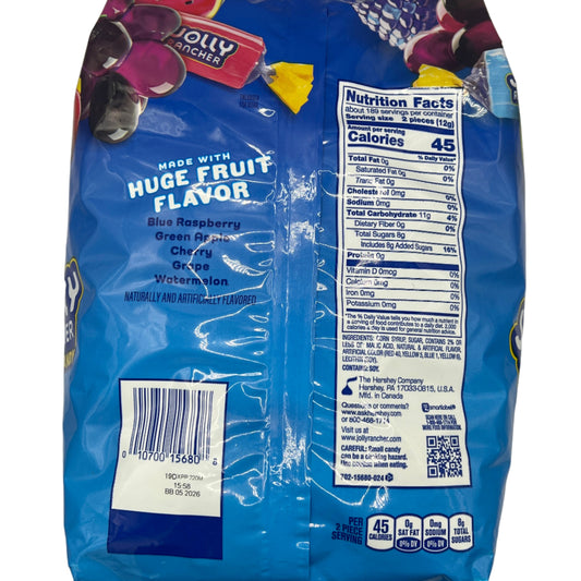 Jolly Rancher Original Hard Candy 5lb (2.26KG) (Bulk) *UK COMPLIANT*, USA Hard Candy Bulk Buy, Gluten Free