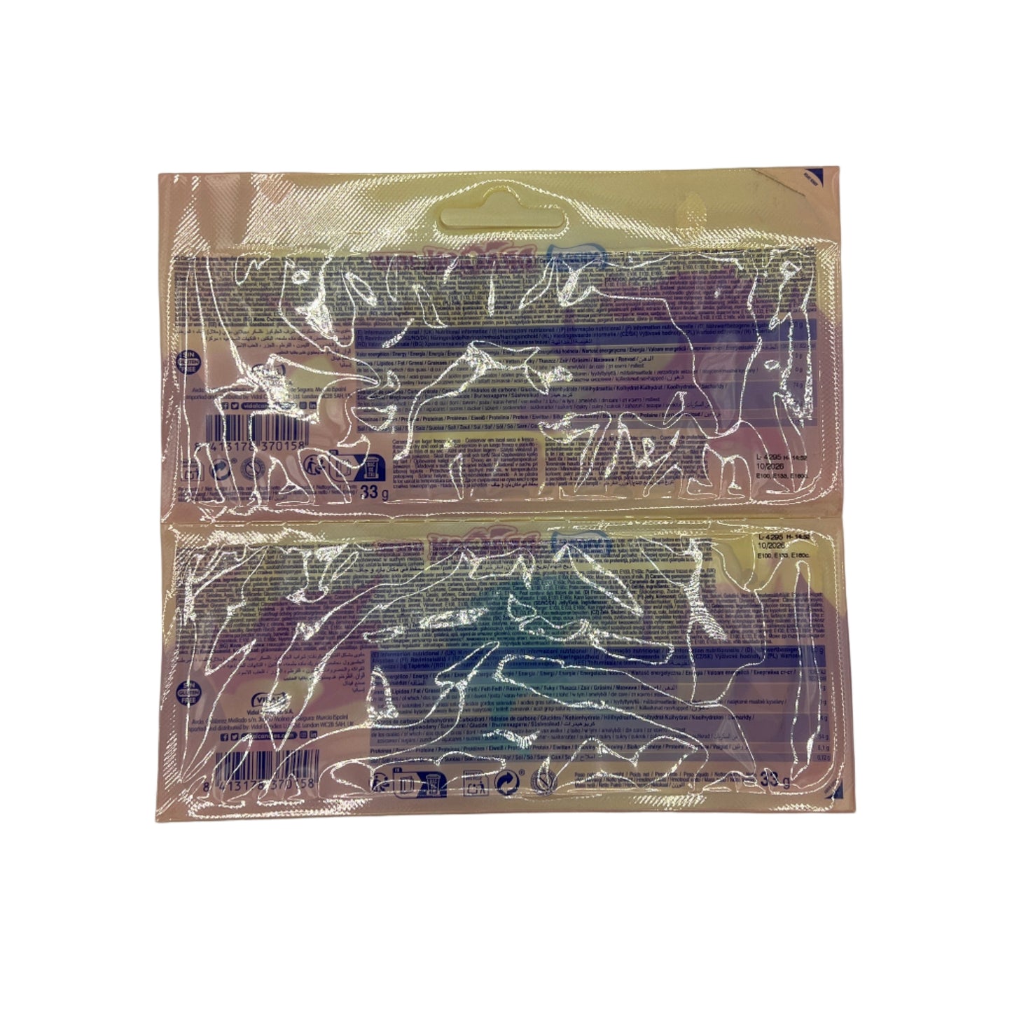 Vidal Dragon Jellies Candy Jelly Slurp Sweets