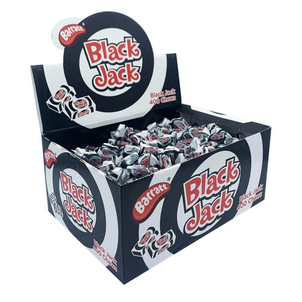Barratt Black Jack Chews 400 Pc Box