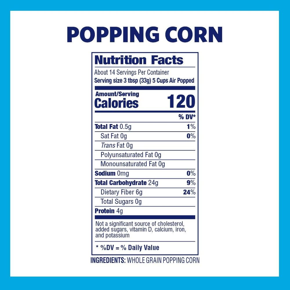 Kernel Season's Popping Corn Kernels 16oz (454g) USA American Popcorn Snacks