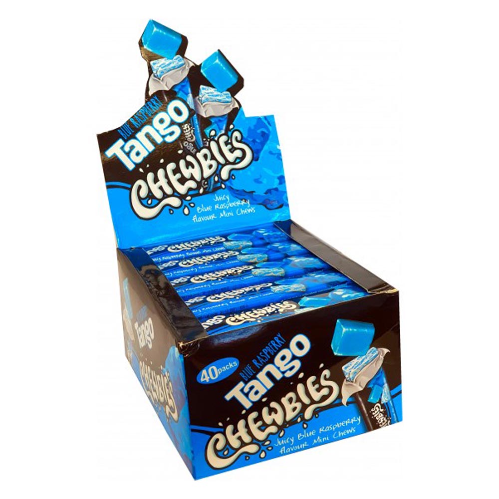 Tango Chewbies Variety Mix Mini Chews Halal Vegetarian Vegan Gelatine Free Gluten Free Stick Pack Candy Sweets