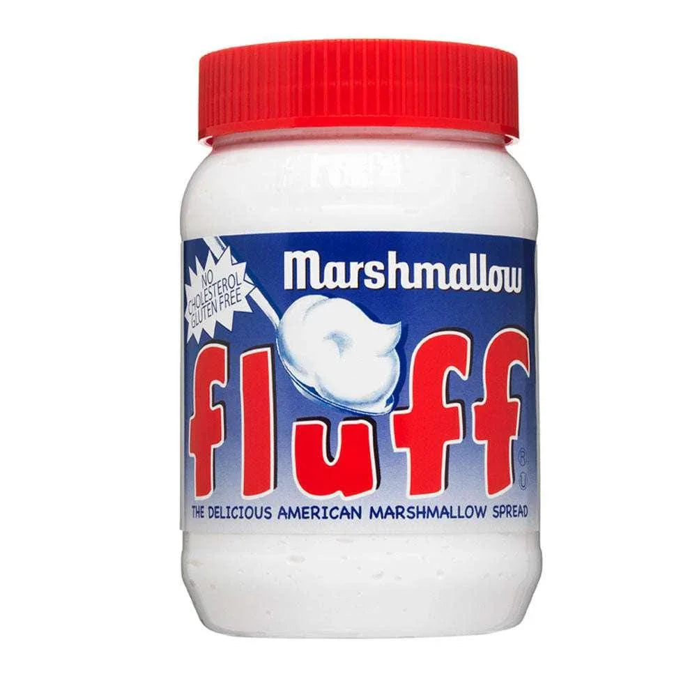 FLUFF Marshmallow Original Vanilla 16oz (453g) USA FLUFF Spread Gluten Free, Vegetarian Halal Candy Snack Topper - Frosty Sweet Factory