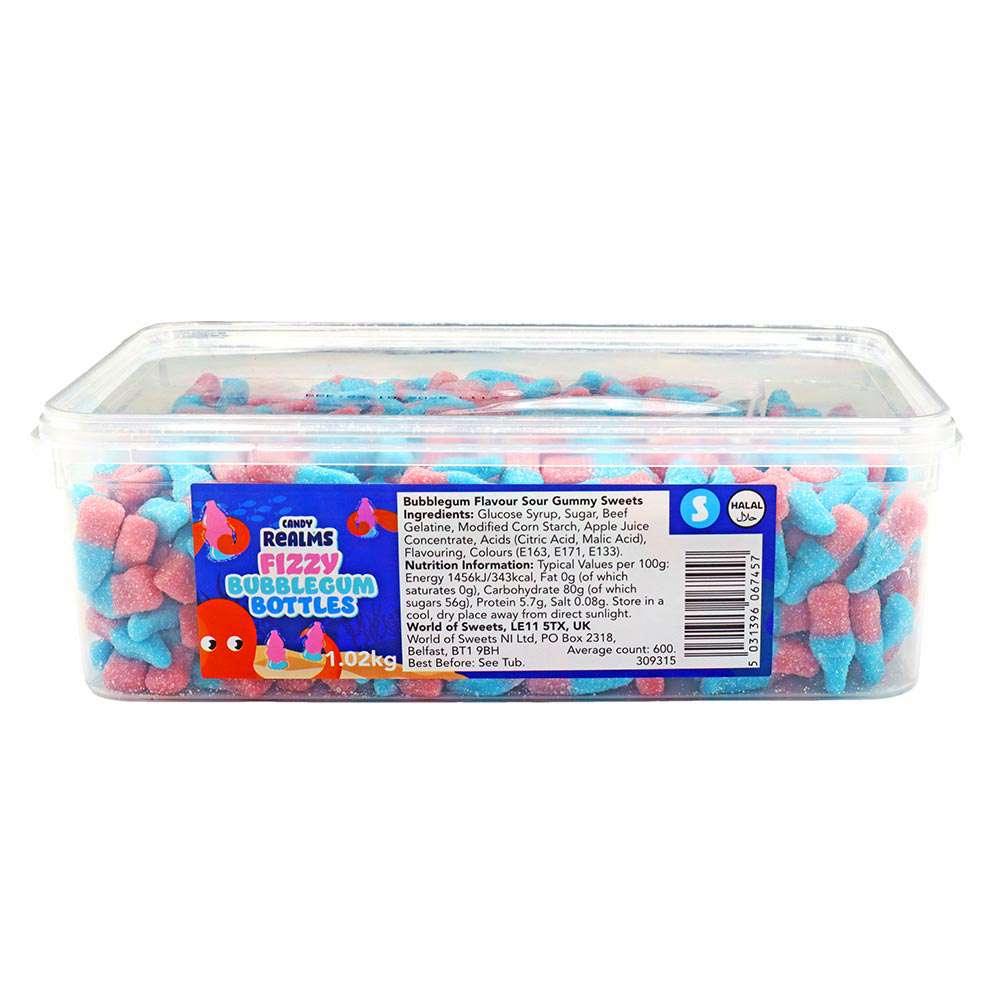 Frostys Bubblegum Bottles Halal Candy Salad Pick N Mix Candy Realms