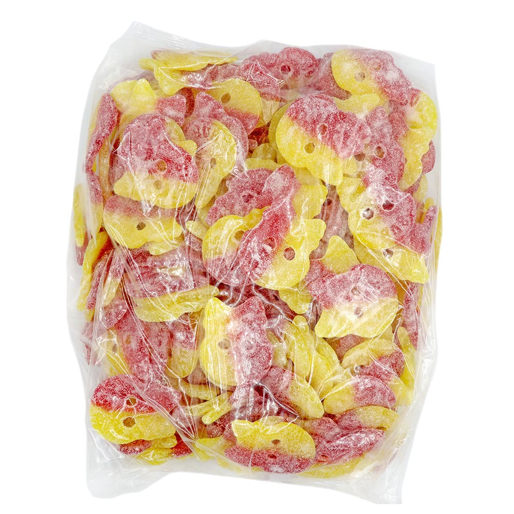 BUBS Big Sour Skull Sweets Sour Swedish Candy Vegan Vegetarian Halal Pick N Mix