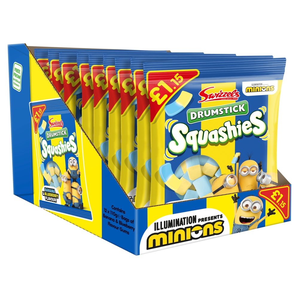 Swizzels Squashies Variety Flavours Available Candy Sweet Snack Bags