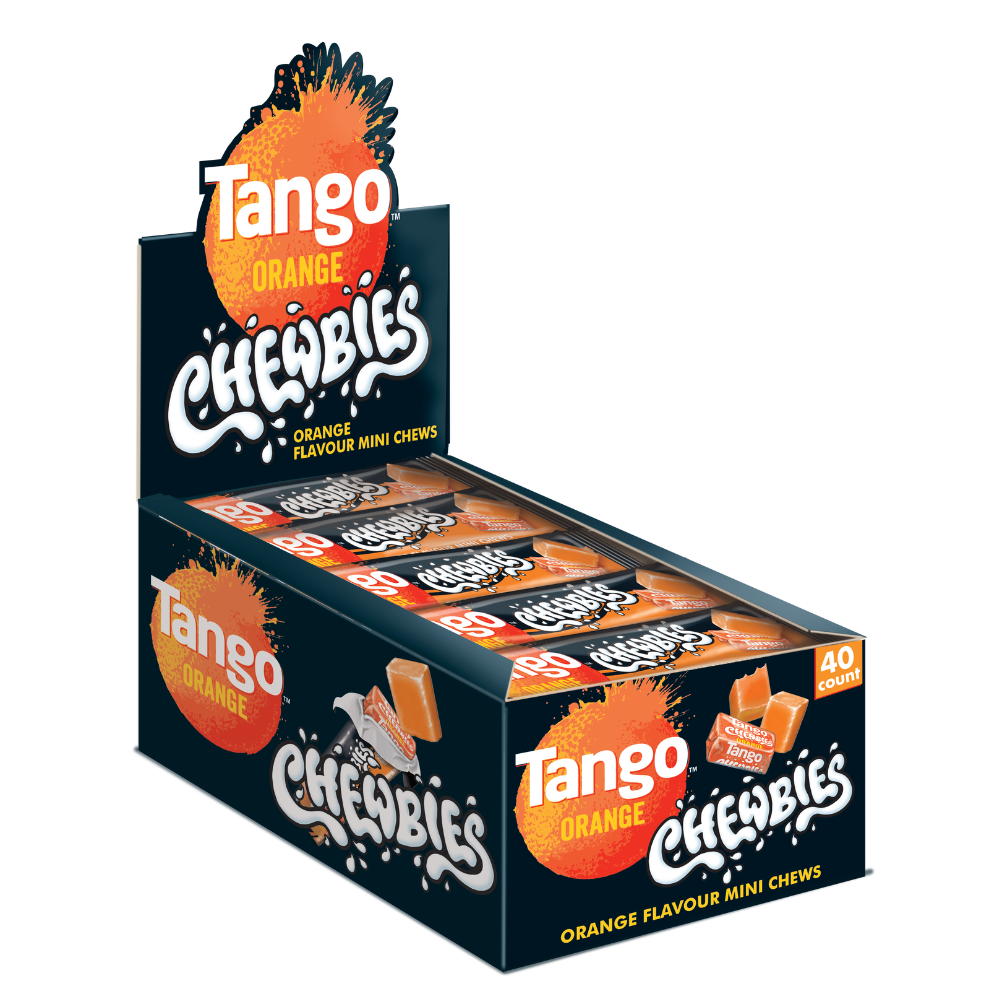 Tango Chewbies Variety Mix Mini Chews Halal Vegetarian Vegan Gelatine Free Gluten Free Stick Pack Candy Sweets