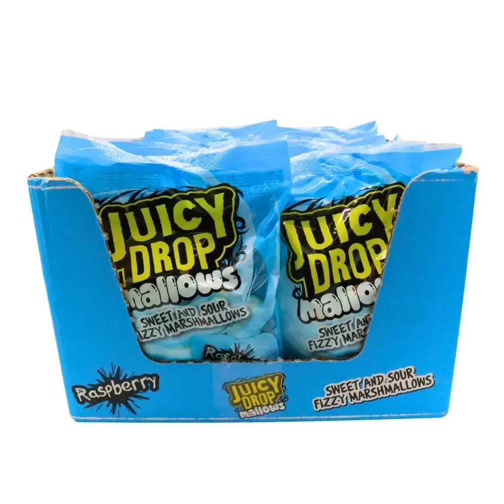 Bazooka Juicy Drop Mallows Raspberry 100g - Frosty Sweet Factory