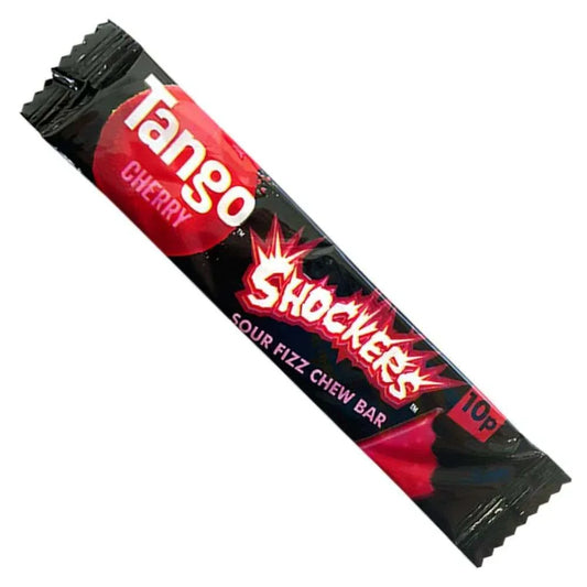 Tango Sherbet Shockers Chew Bars Cherry Halal Vegetarian Vegan Candy Sweets - Frosty Sweet Factory