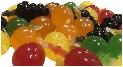 Candy Paradise Fruit Jellies Fruit Candy Pops 1 Jelly Fruits, Halal, Vegetarian Fruity Pops Vortex Jelly Confectionery Candy