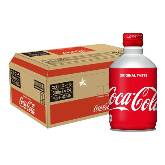 Coca-Cola Aluminium Bottle Cola Japanese Imported 300ml