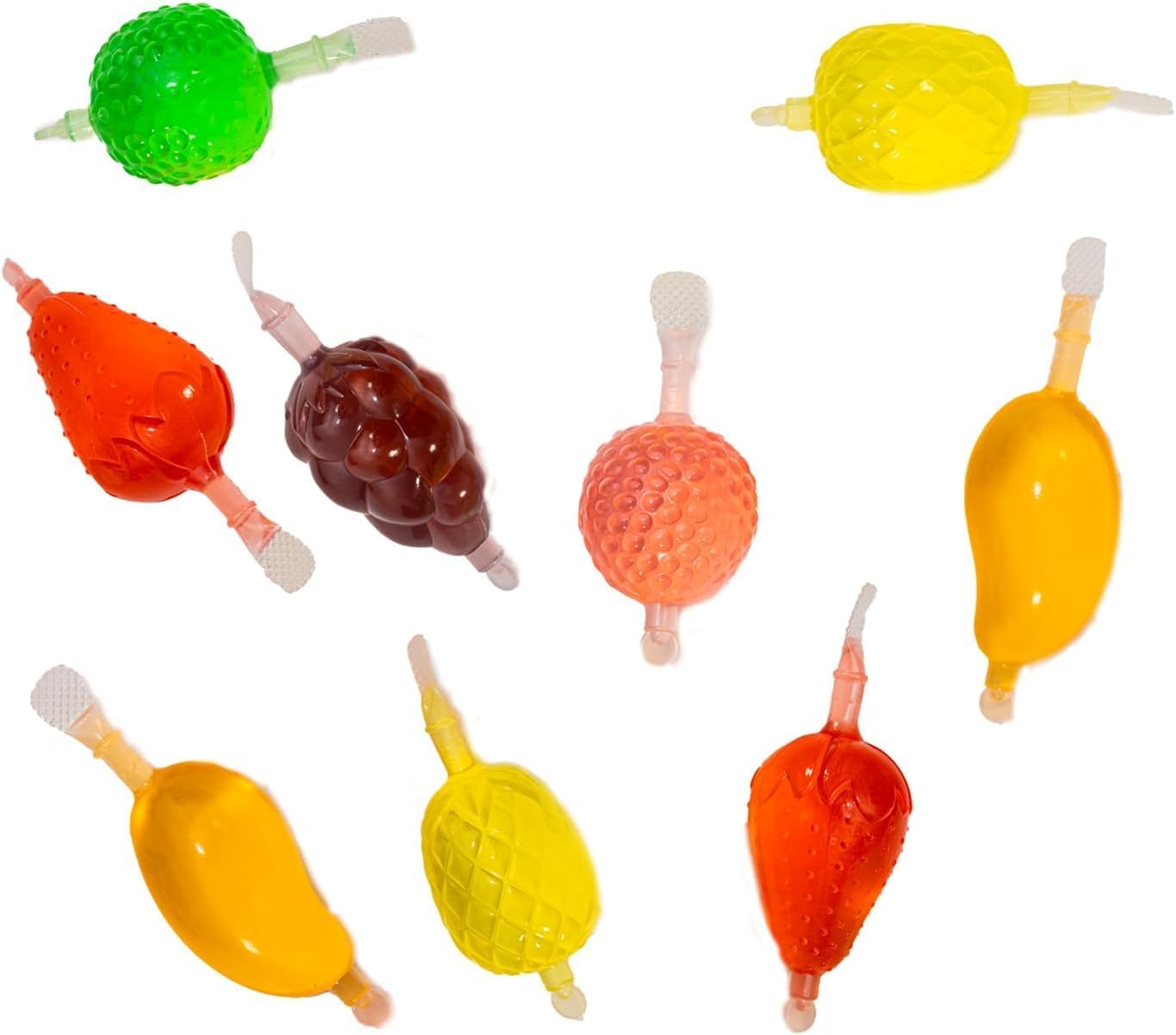 Candy Paradise Jelly Pops Fruity Candy 315g Bag, 9 Jelly Fruits, TikTok Jelly, Halal, Vegetarian Fruity Pops Ice Pops Vortex Jelly Pops Jelly Confectionery Candy