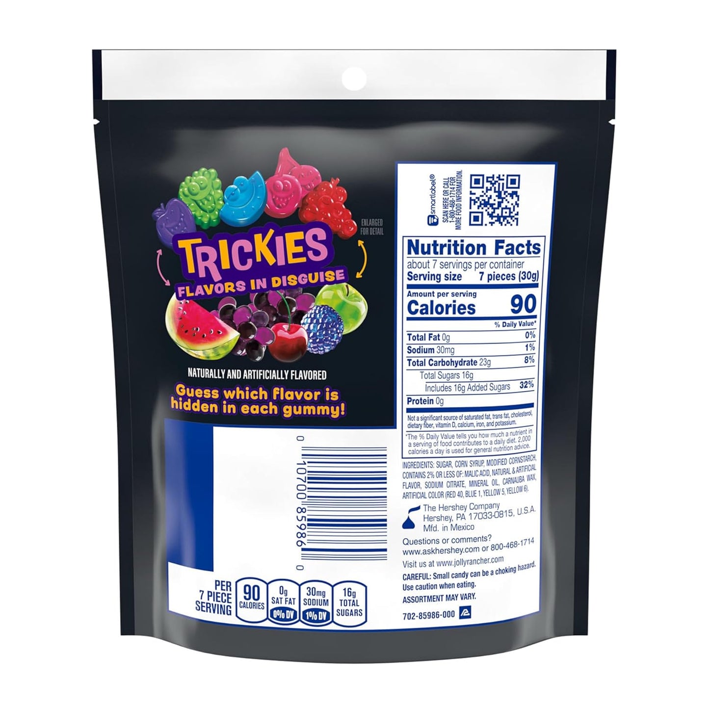 Jolly Rancher Halloween Gummies Trickies - 7.1oz (201g) USA Candy Snack Sweets