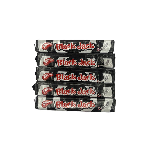 Barratt Black Jack Stick Pack 36g, Gluten Free, Vegetarian, Gelatine Free Blackjacks