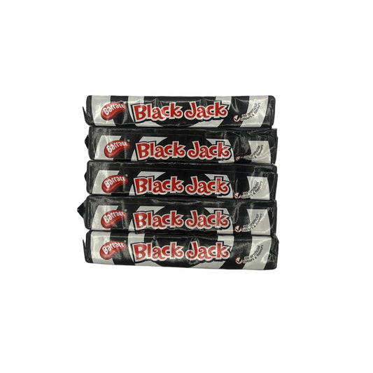CLEARANCE: Barratt Black Jack Stick Pack 36g, Gluten Free, Vegetarian, Gelatine Free Blackjacks - Frosty Sweet Factory