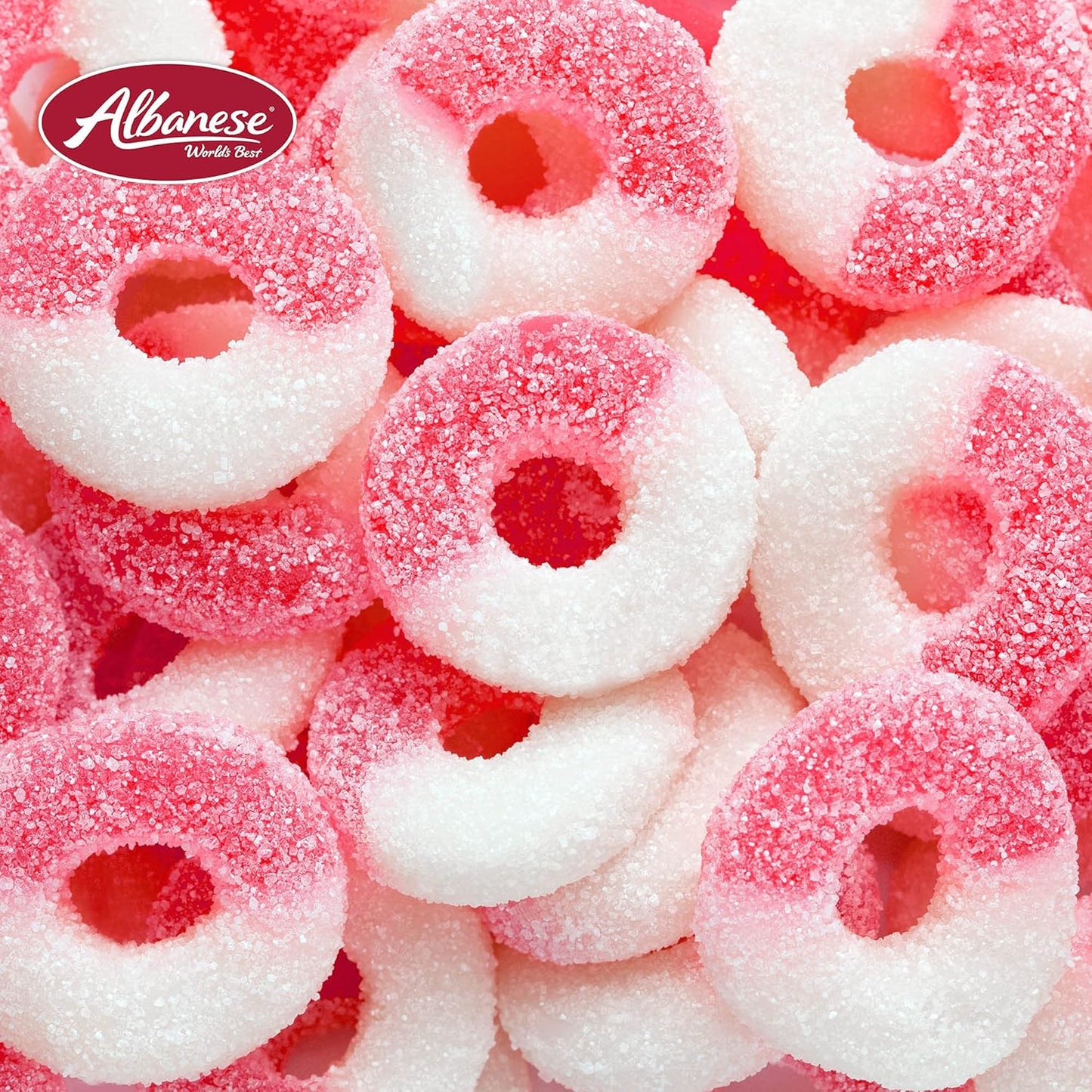 Frostys Gummi Rings Watermelon Variety USA Pick N Mix Candy Sweet Snacks