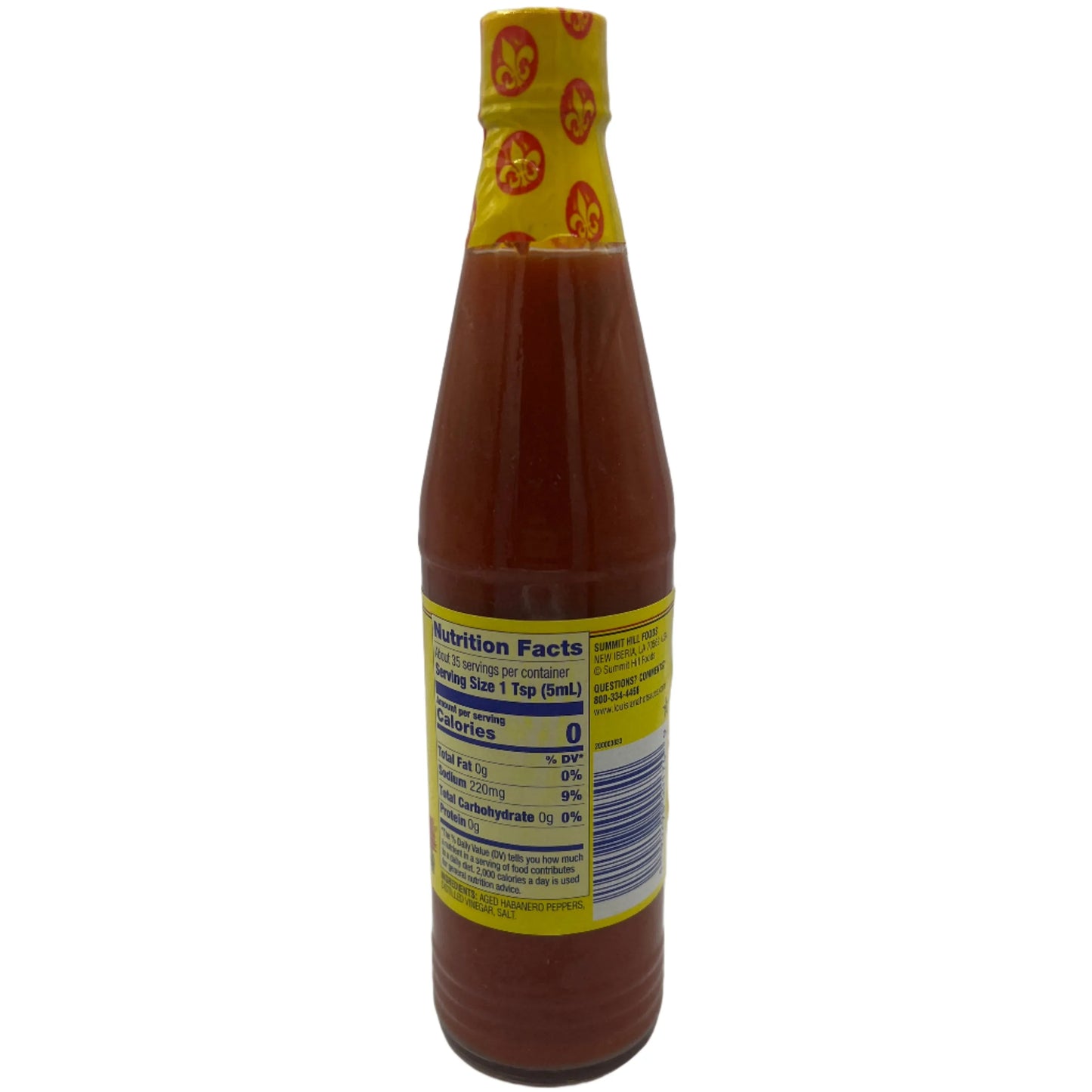 Louisiana Brand Hot Sauce Hotter 6oz (177ml) USA Hot Sauce American Dipping Cooking Hot Pepper Sauce - Frosty Sweet Factory