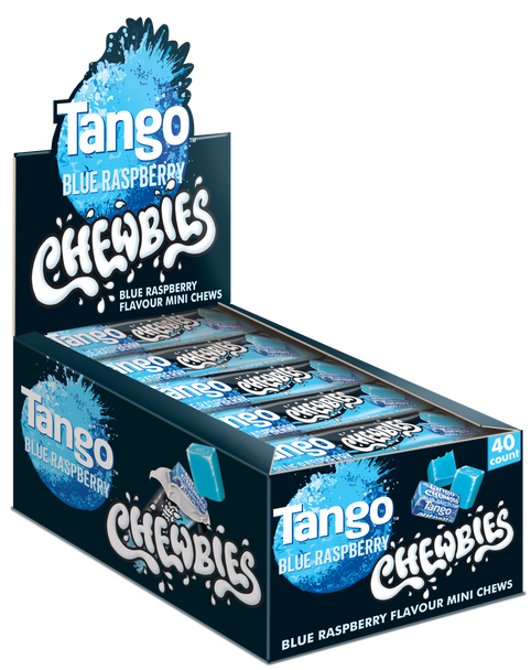 Tango Chewbies Variety Mix Mini Chews Halal Vegetarian Vegan Gelatine Free Gluten Free Stick Pack Candy Sweets