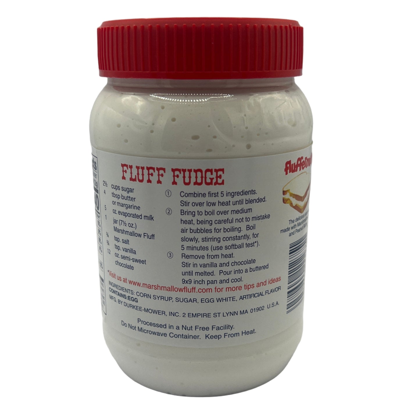 FLUFF Marshmallow Original Vanilla 7.5oz (213g) USA FLUFF Spread Gluten Free, Vegetarian Halal Candy Snack Topper