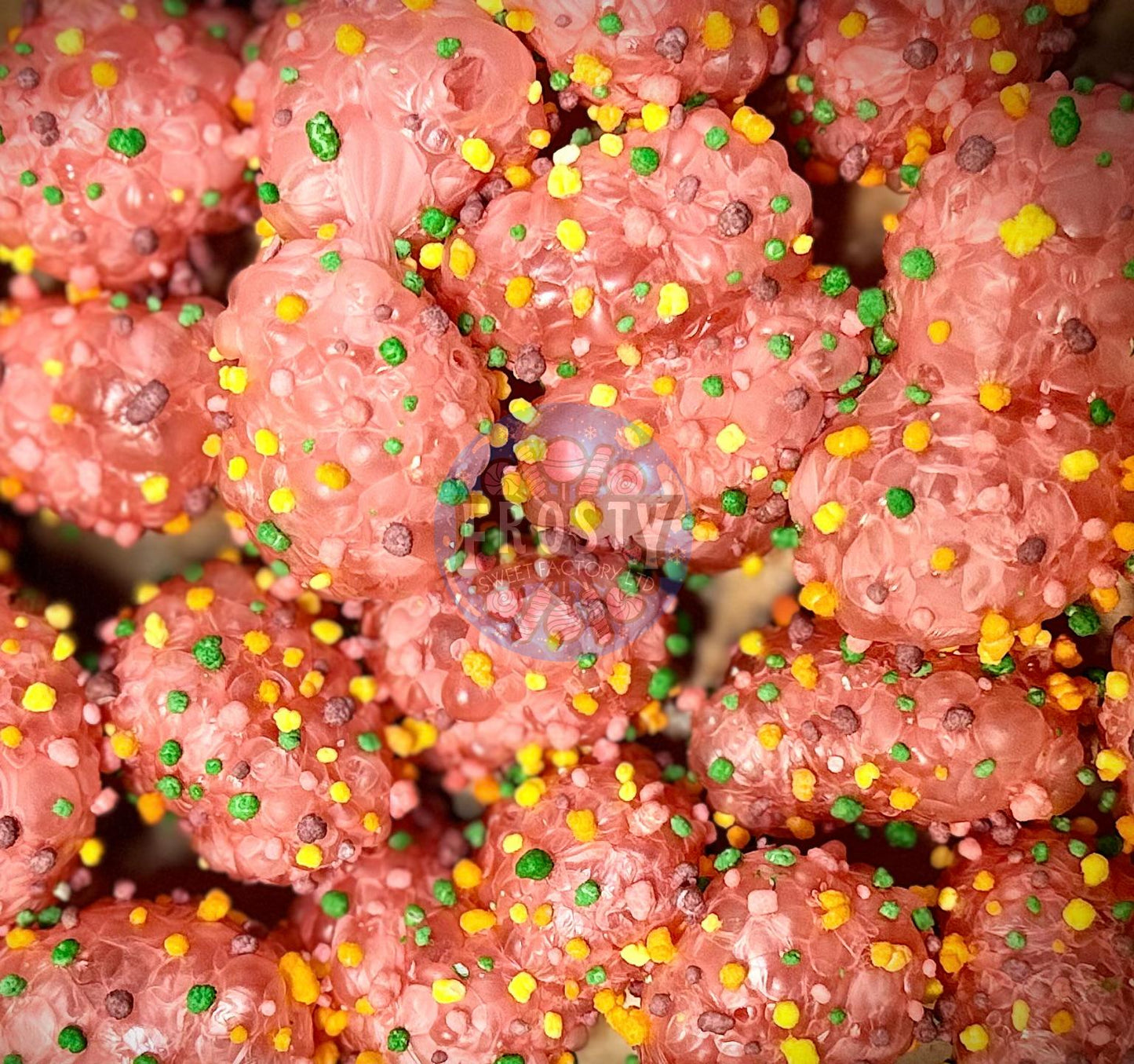 Freeze Dried Candy Nerds Clusters Rainbow USA Sweets - Frosty Sweet Factory