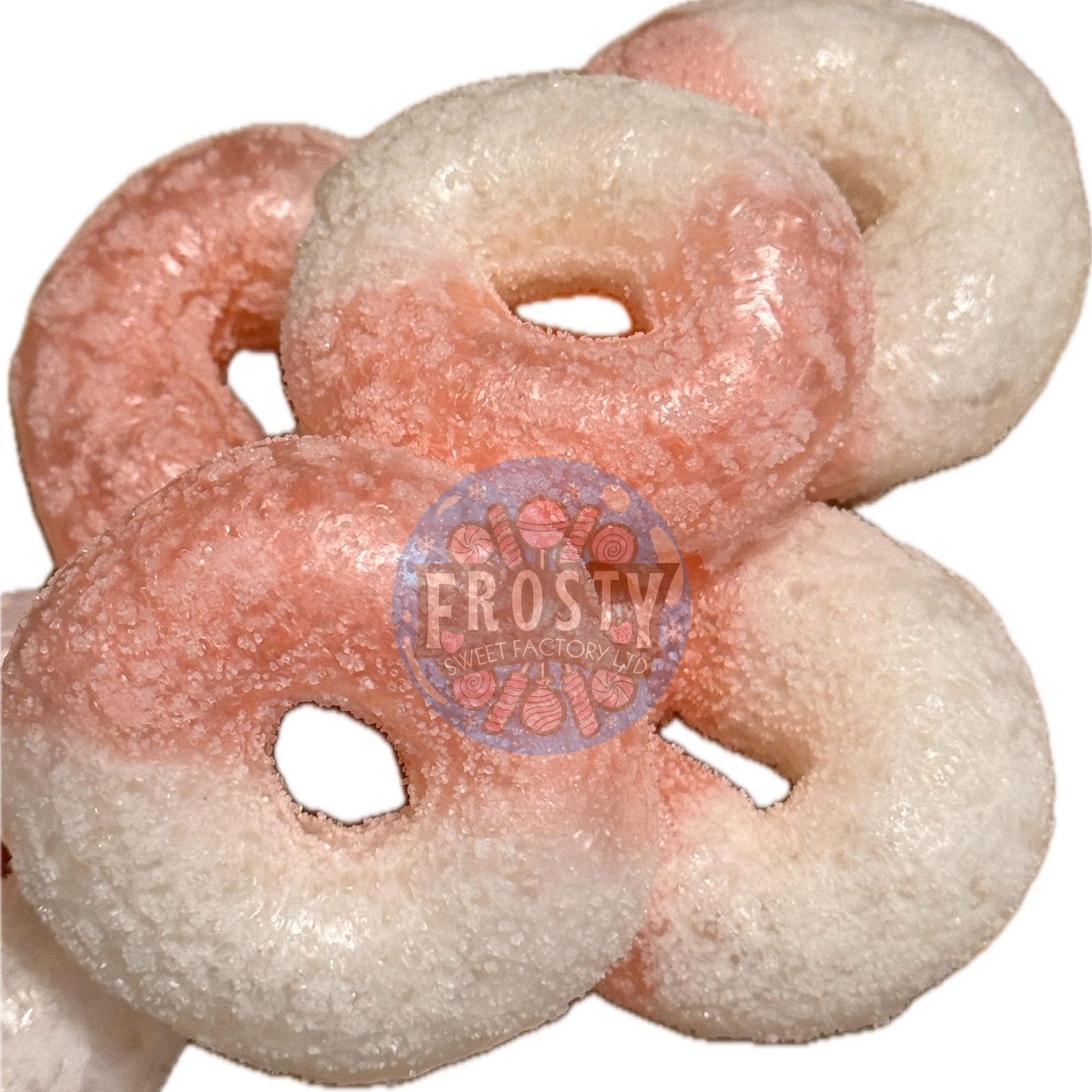 Freeze Dried Candy Watermelon Rings USA Sweets - Frosty Sweet Factory