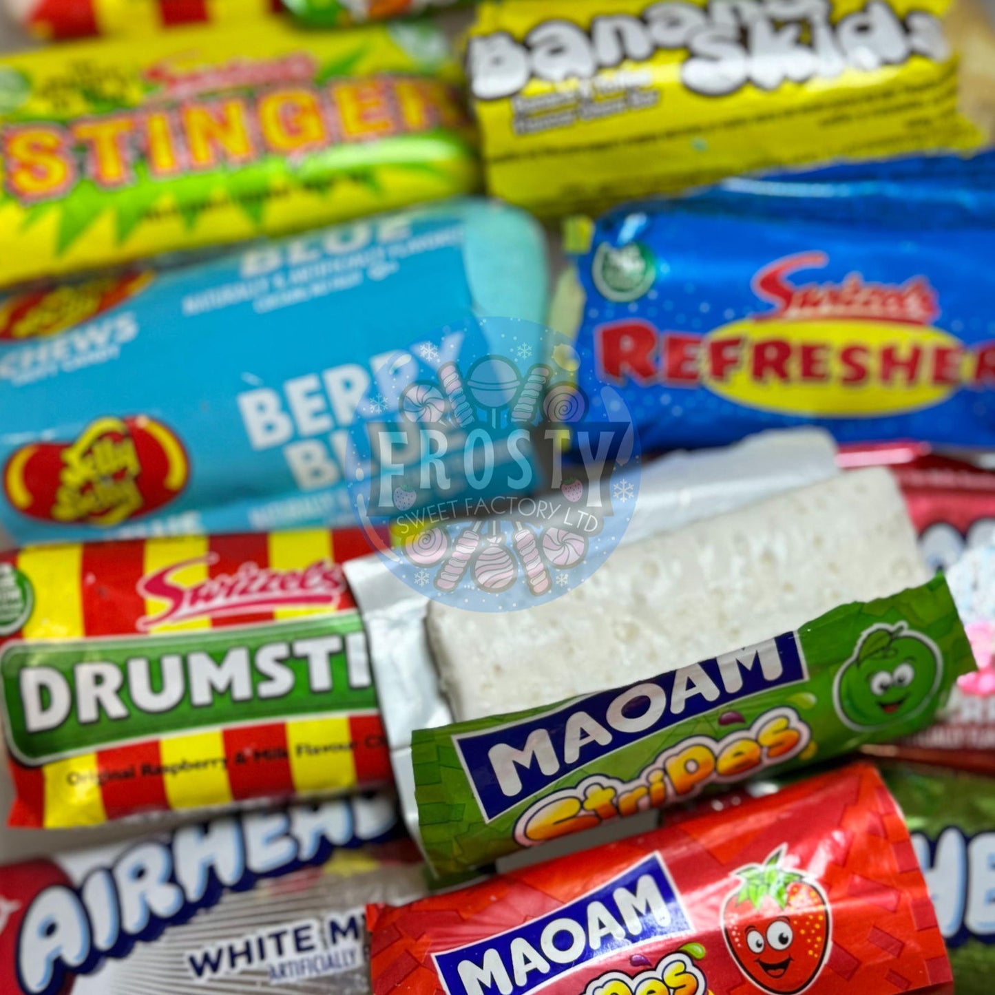 Freeze Dried Chew Bars Swizzels Mini Chew Bar Mix Sweets Candy Variety - Frosty Sweet Factory