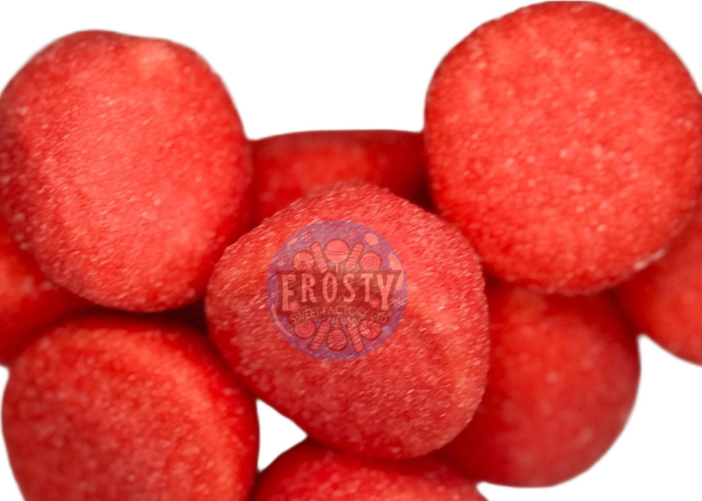 Freeze Dried Marshmallows Paint Ball Pops Sugar Coated Red Paint Balls Mallows Marshmallow Candy Sweets - Frosty Sweet Factory