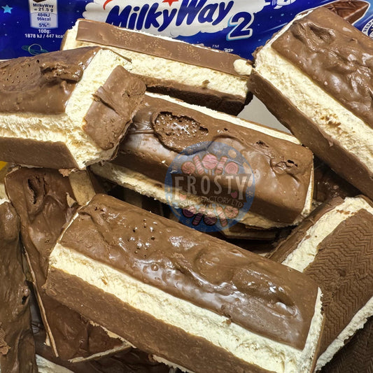 Freeze Dried Chocolate Milky Way Bars Nougat & Milk Chocolate Sweets Candy - Frosty Sweet Factory