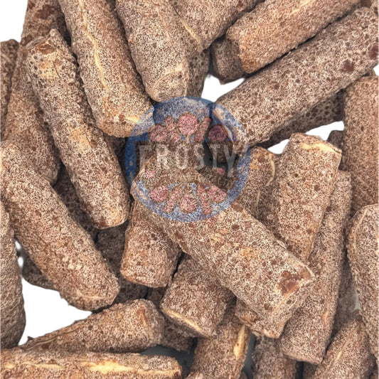 Freeze Dried Chocolate Mini Fudge Stixx Vegetarian, Halal Candy Milk Chocolate Sweets - Frosty Sweet Factory