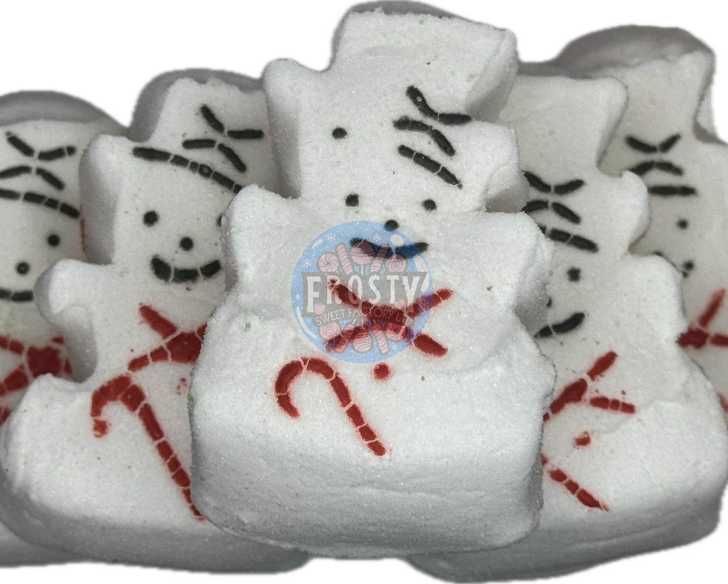 Freeze Dried Marshmallows Peeps Snowmen Mallows USA Marshmallow Candy Sweets, Gluten Free, Fat Free - Frosty Sweet Factory