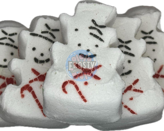 Freeze Dried Marshmallows Peeps Snowmen Mallows USA Marshmallow Candy Sweets, Gluten Free, Fat Free - Frosty Sweet Factory