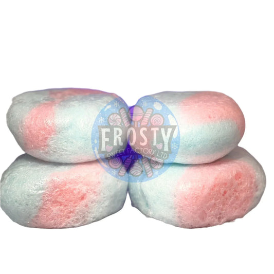 Freeze Dried Sweets Mega Discs Candy Floss Candy - Frosty Sweet Factory