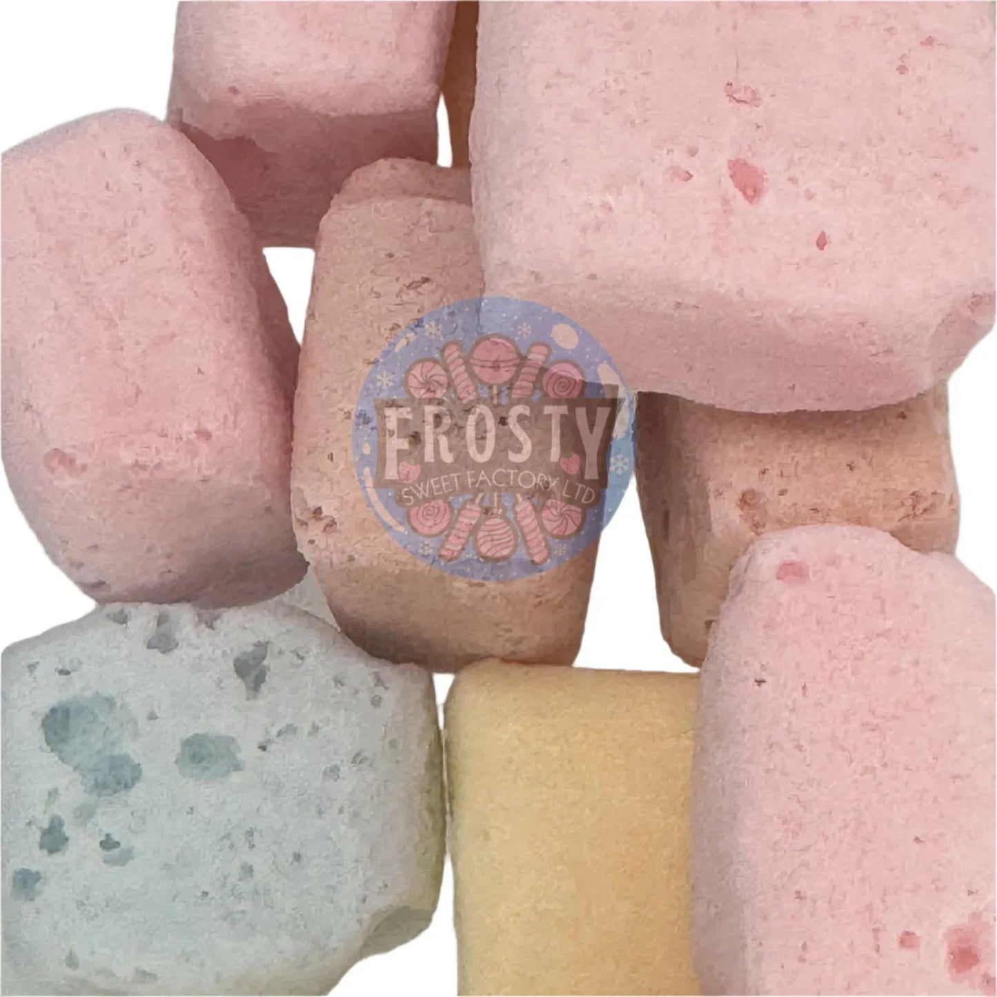 Freeze Dried Sweets Chewit Cloud Blocks Vegetarian Halal Candy Sweet - Frosty Sweet Factory
