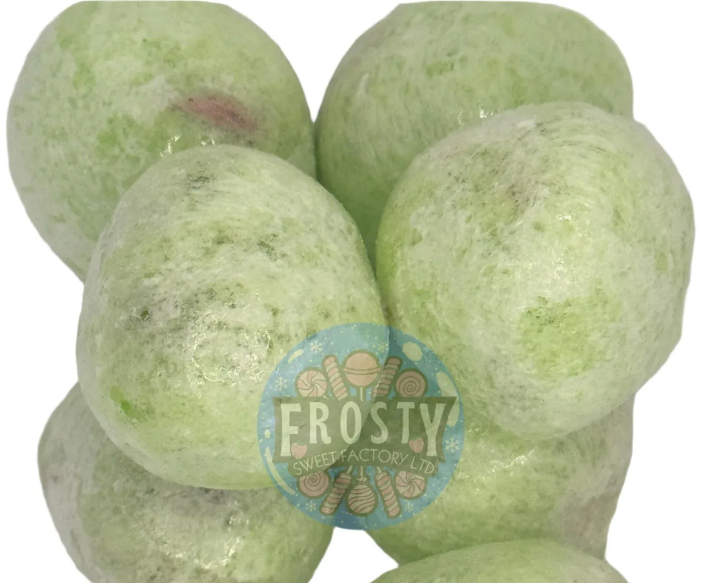 Freeze Dried Sweets Chocolate Limes Puff Balls Candy - Frosty Sweet Factory