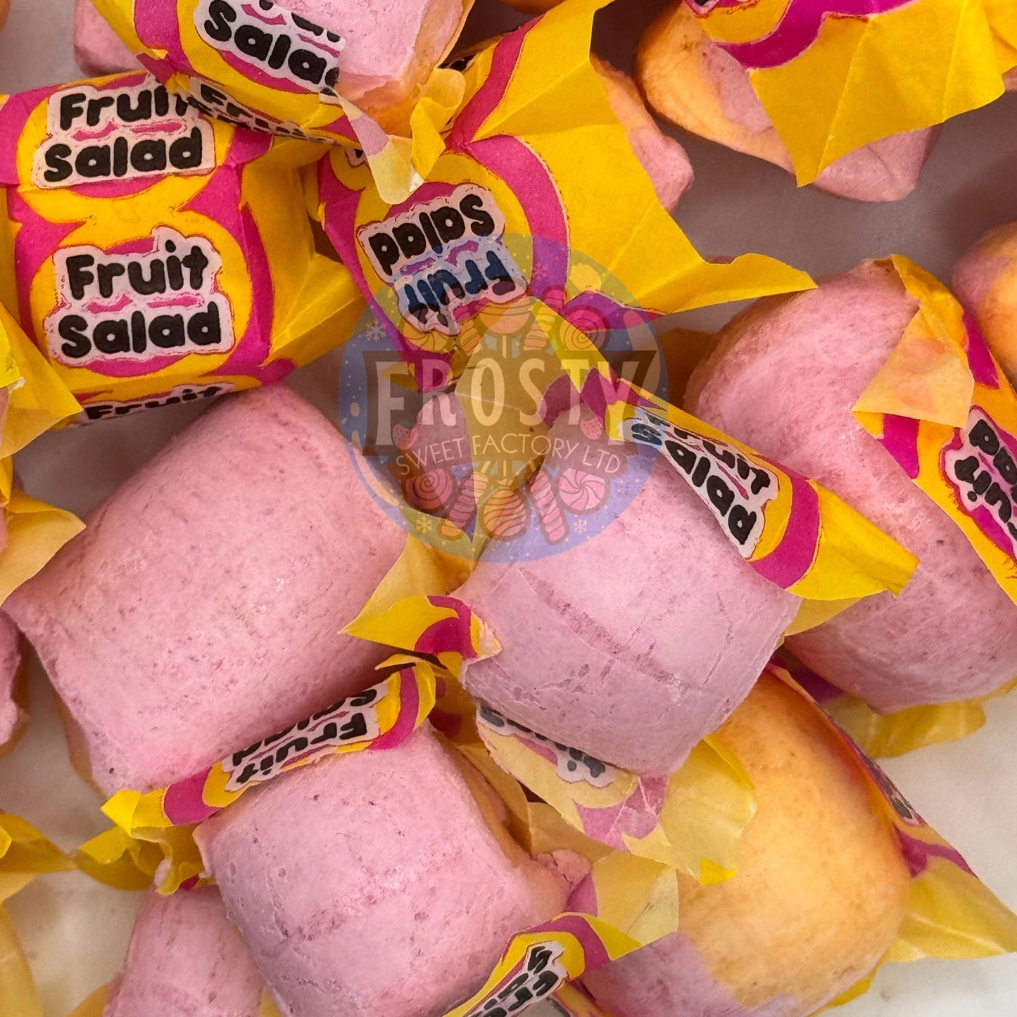 Freeze Dried Sweets Fruit Salad Splat Bites Candy - Frosty Sweet Factory