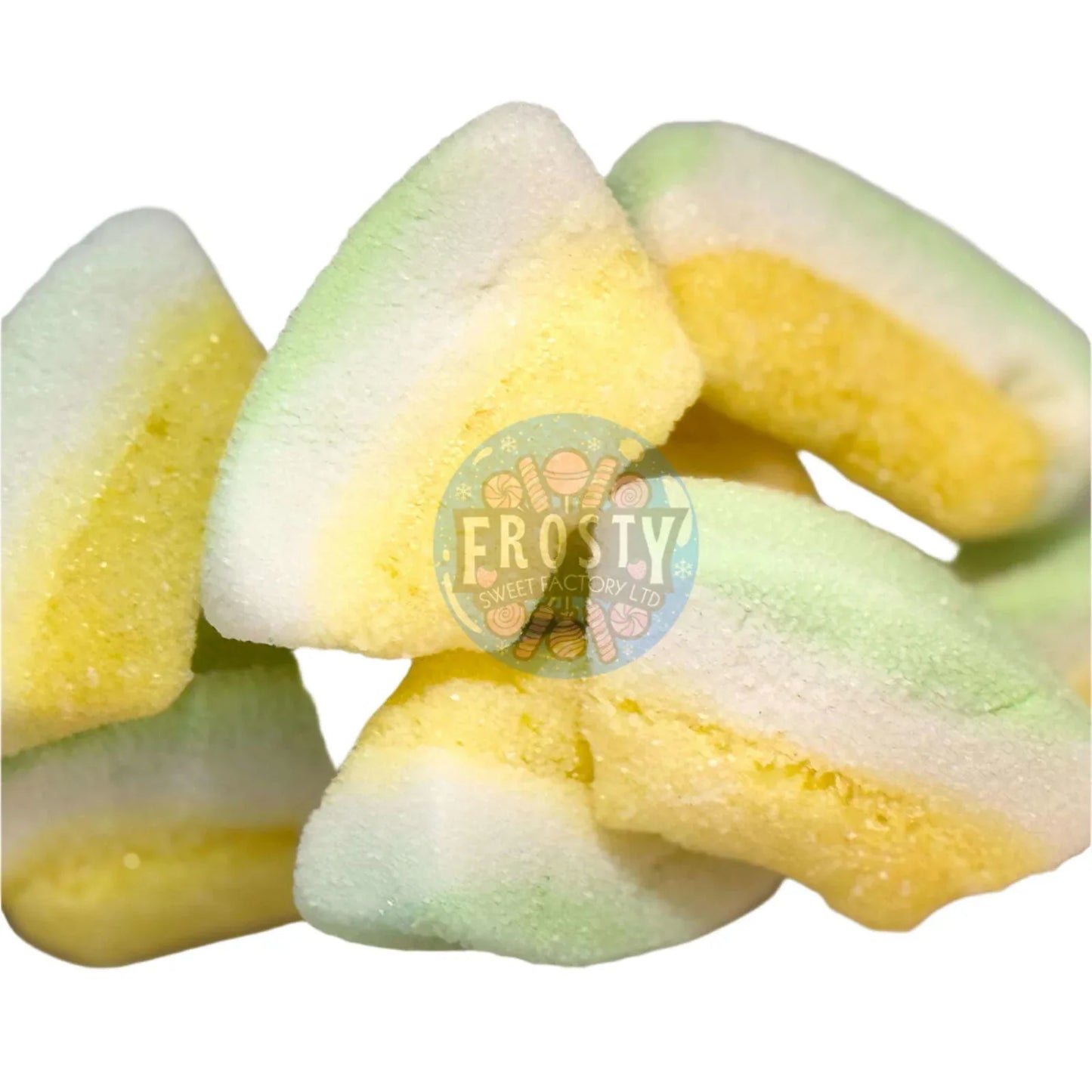 Freeze Dried Sweets Pina Colada Candy Slices - Frosty Sweet Factory