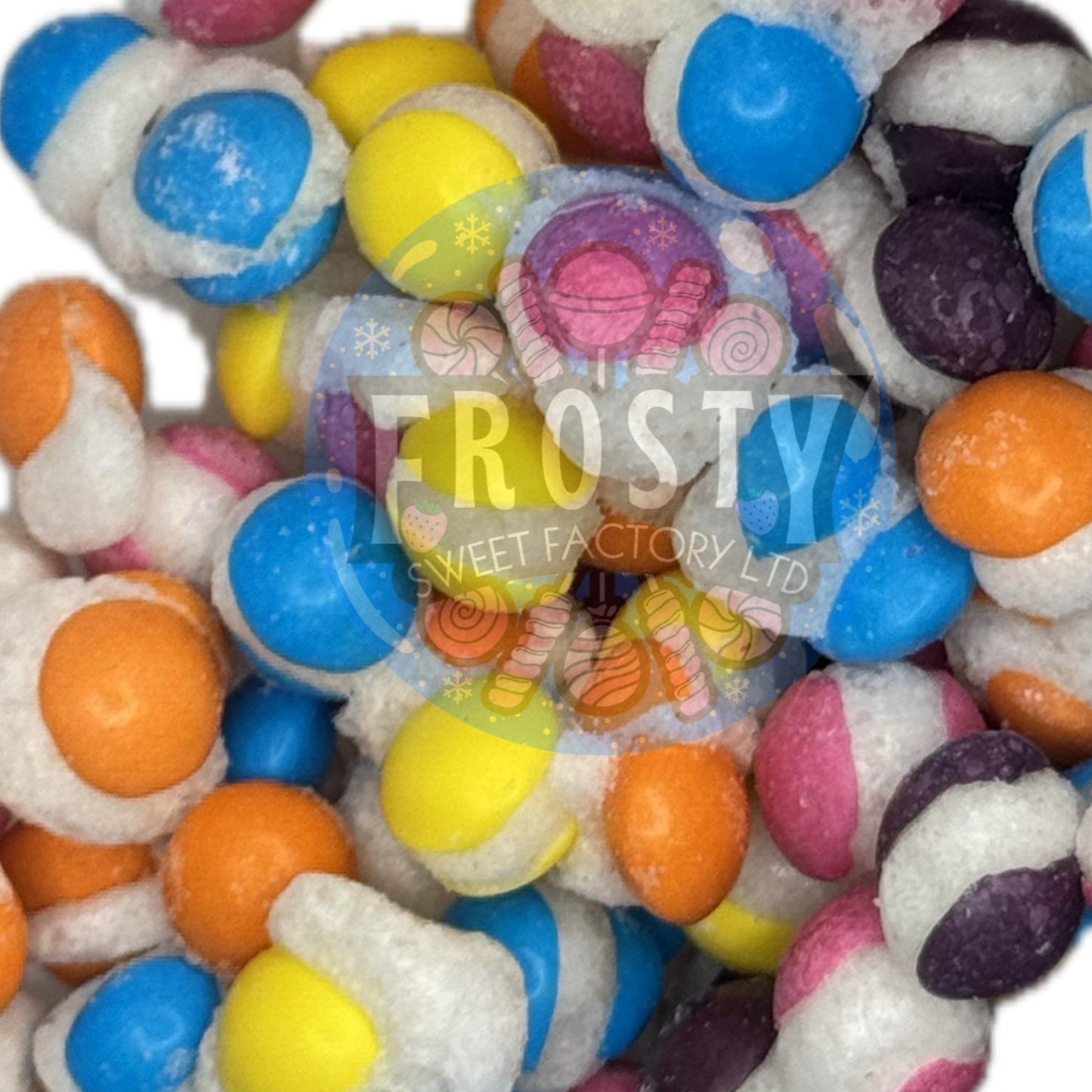 Freeze Dried Sweets Skidz Tropical Pops Candy Freeze Dried Skittles Snacks - Frosty Sweet Factory