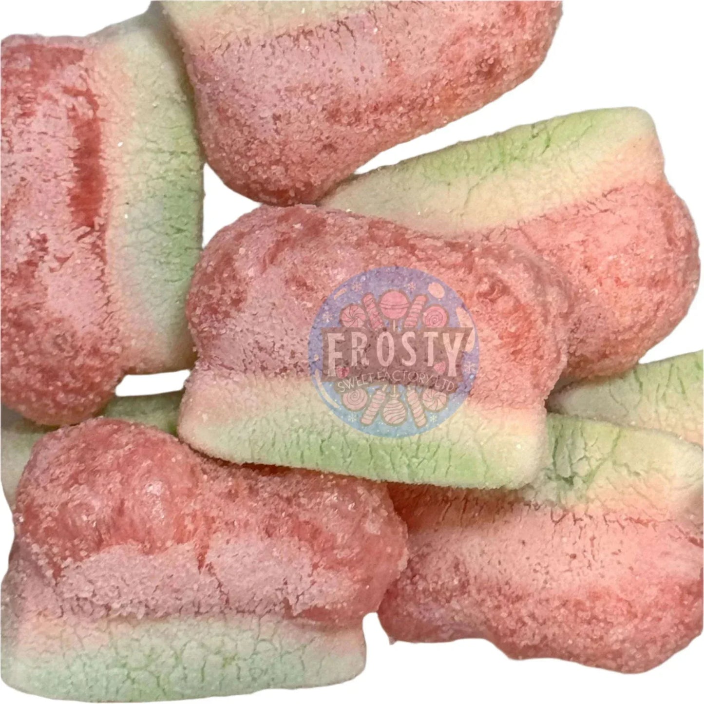 Freeze Dried Sweets Wedge Slices Candy Snacks Watermelon - Frosty Sweet Factory