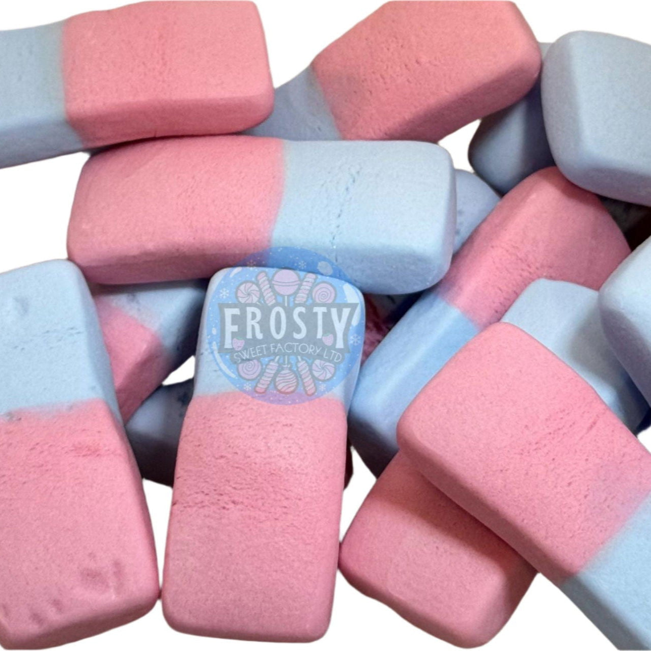 Freeze Dried Sweets Squashies Bubblegum Flavour Candy - Frosty Sweet Factory