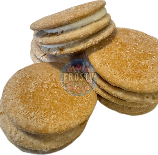 Freeze Dried Cookies Moonie Vanilla Double Decker with Marshmallow, USA Cookies Biscuits Wagon Wheel Sweets - Frosty Sweet Factory