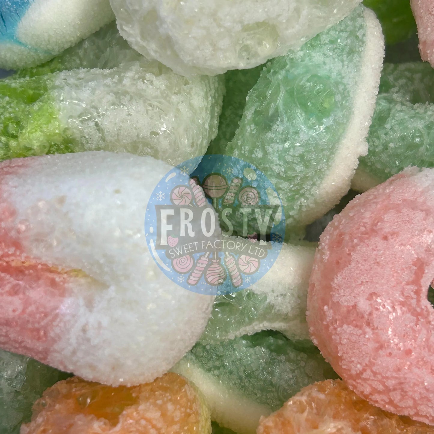 Freeze Dried Sweets Donut Rings Candy Snacks - Frosty Sweet Factory