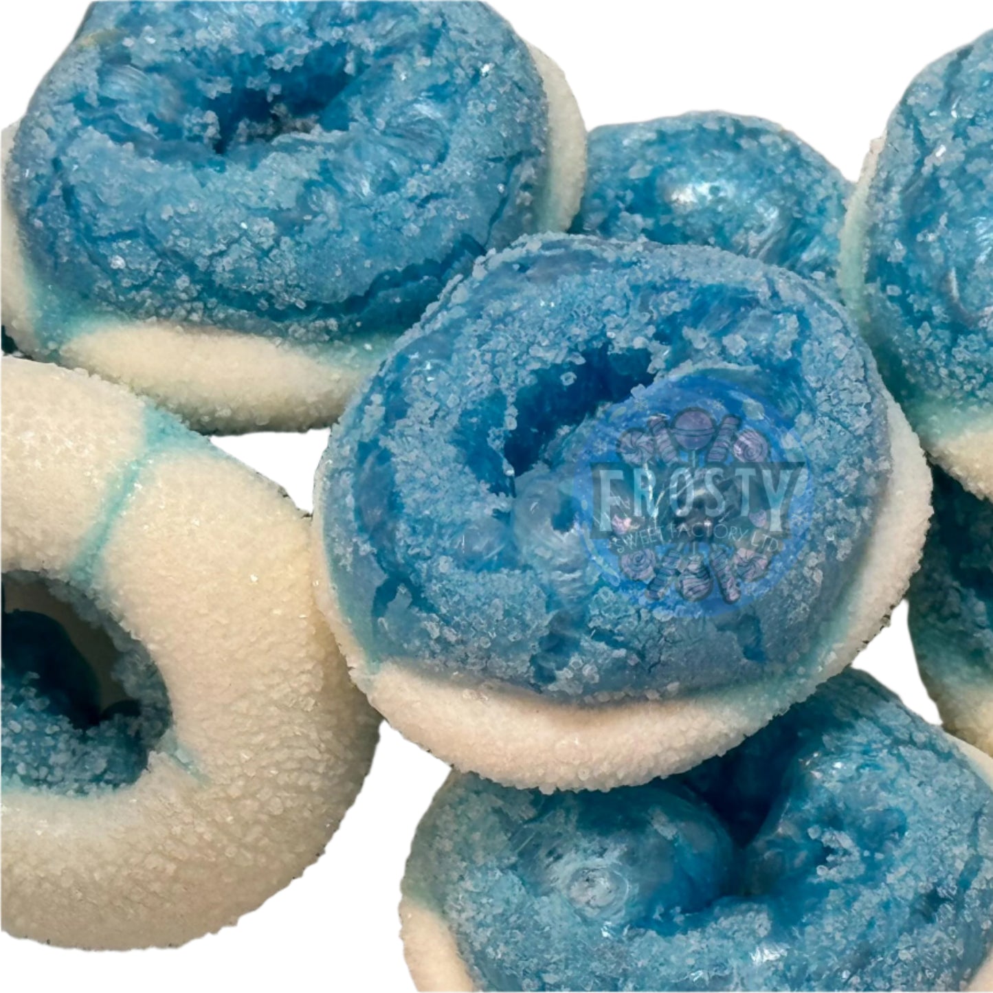 Freeze Dried Sweets Apple, Blue Raspberry, Fizzy, Peach Watermelon Rings Pick N Mix Halal Candy Salad Snack Sweets
