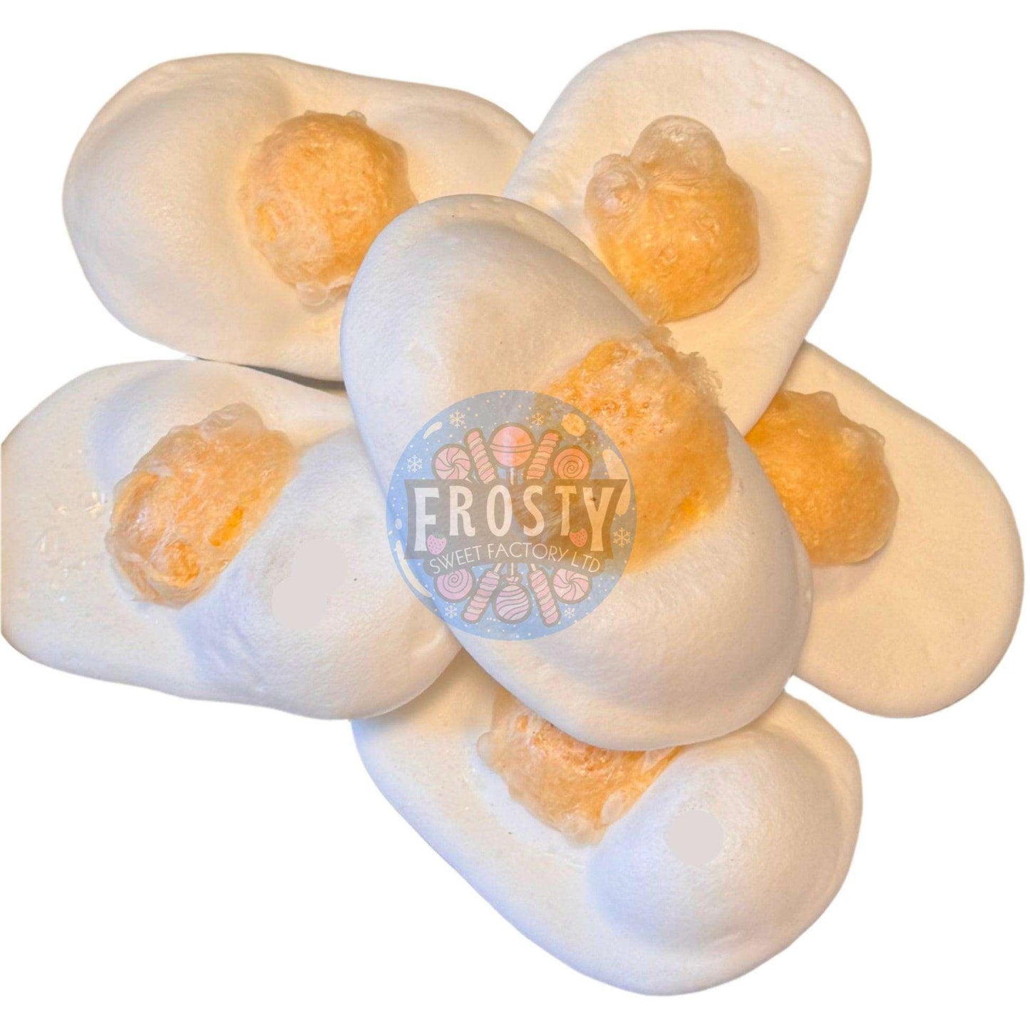 Freeze Dried Sweets Giant Fried Eggs Candy - Frosty Sweet Factory