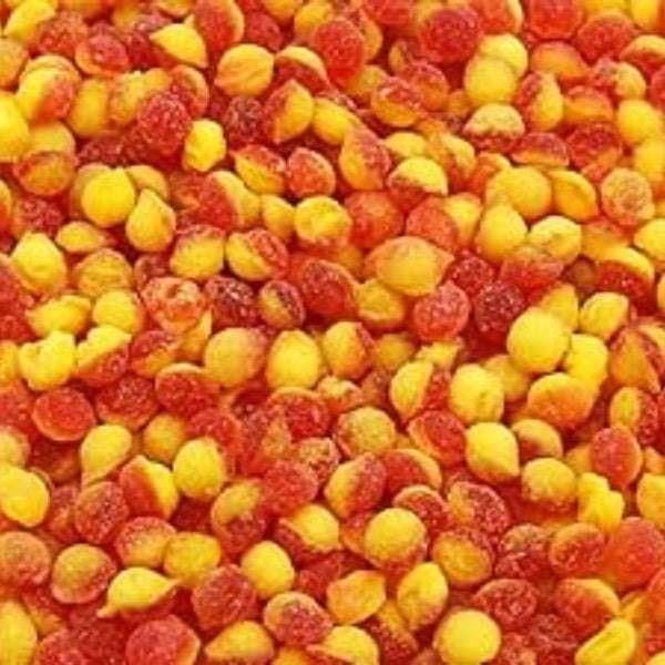 Pick N Mix Pips Rhubarb & Custard Pips Gelatine Free, Halal, Gluten Free, Vegetarian - Frosty Sweet Factory