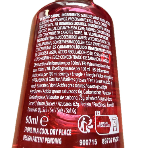 Zed Candy Screamers Souracha Super Sour Candy Sauce 90ml