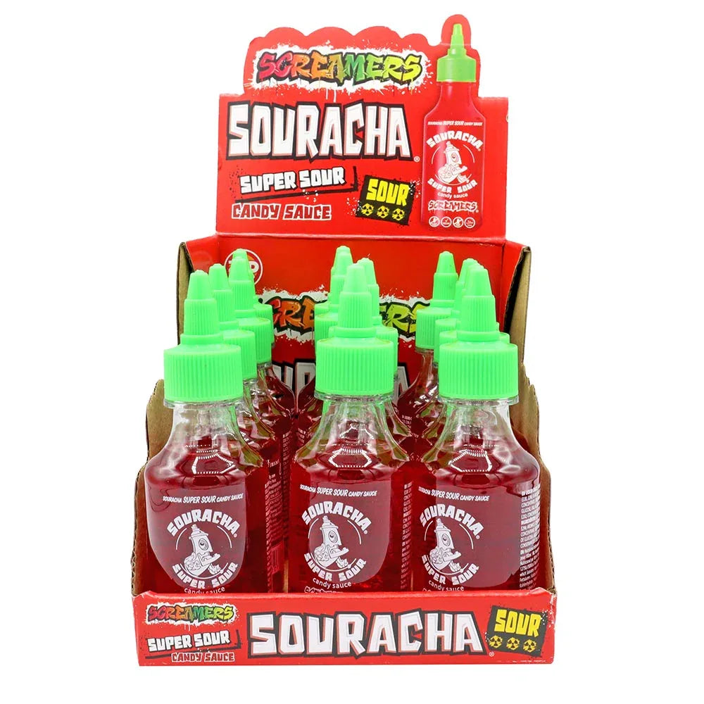 Zed Candy Screamers Souracha Super Sour Candy Sauce 90ml - Frosty Sweet Factory