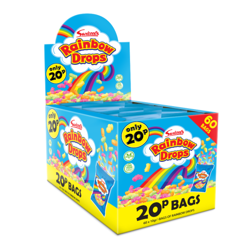 Rainbow Drops 10g Vegetarian Snacks