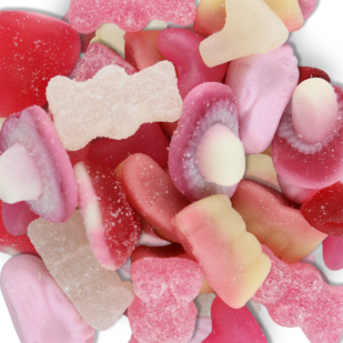 1KG Pink Mix Pick N Mix Candy Sweets Snacks
