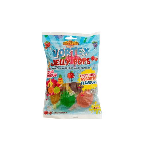 Candy Paradise Halal Sour Vortex Jelly Pops Bag Sour Candy 315g Jelly Fruits TikTok Jelly Fruity Pops Ice pops - Frosty Sweet Factory