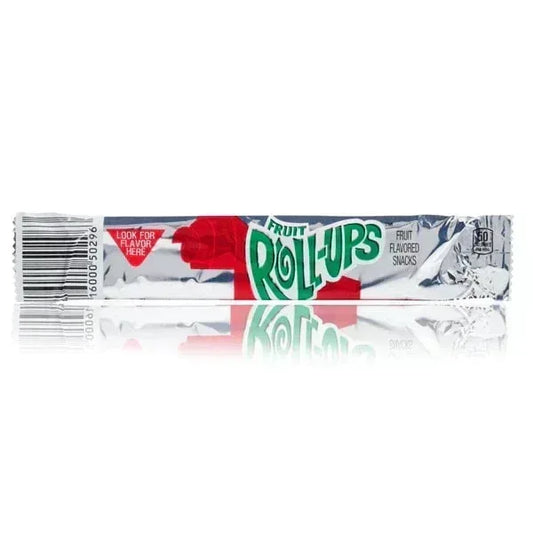 Betty Crocker Fruit Roll-ups Strawberry 5oz (141g) USA Candy Fruit Roll Ups Vegetarian Halal Gelatine-Free Gluten-Free Candy Snack - Frosty Sweet Factory